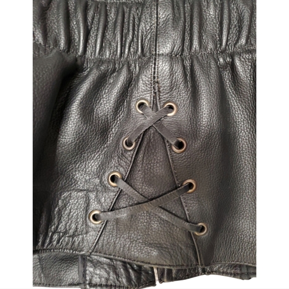 Jamin Leather Jacket w/inlays and Removable Liner Men's XXL Motorcycle Coat - Picture 8 of 10